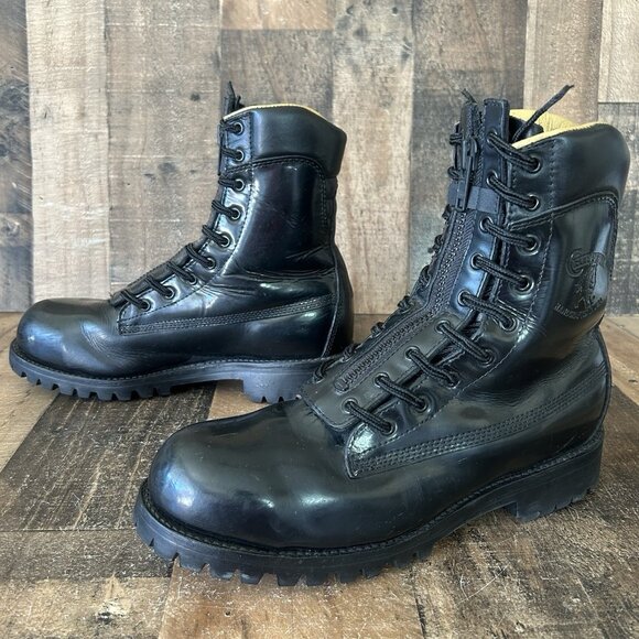 Chippewa 27422 Steel Toe Fire Fighter Lace Up Work Boots Mens 10.5 EE - Picture 1 of 12